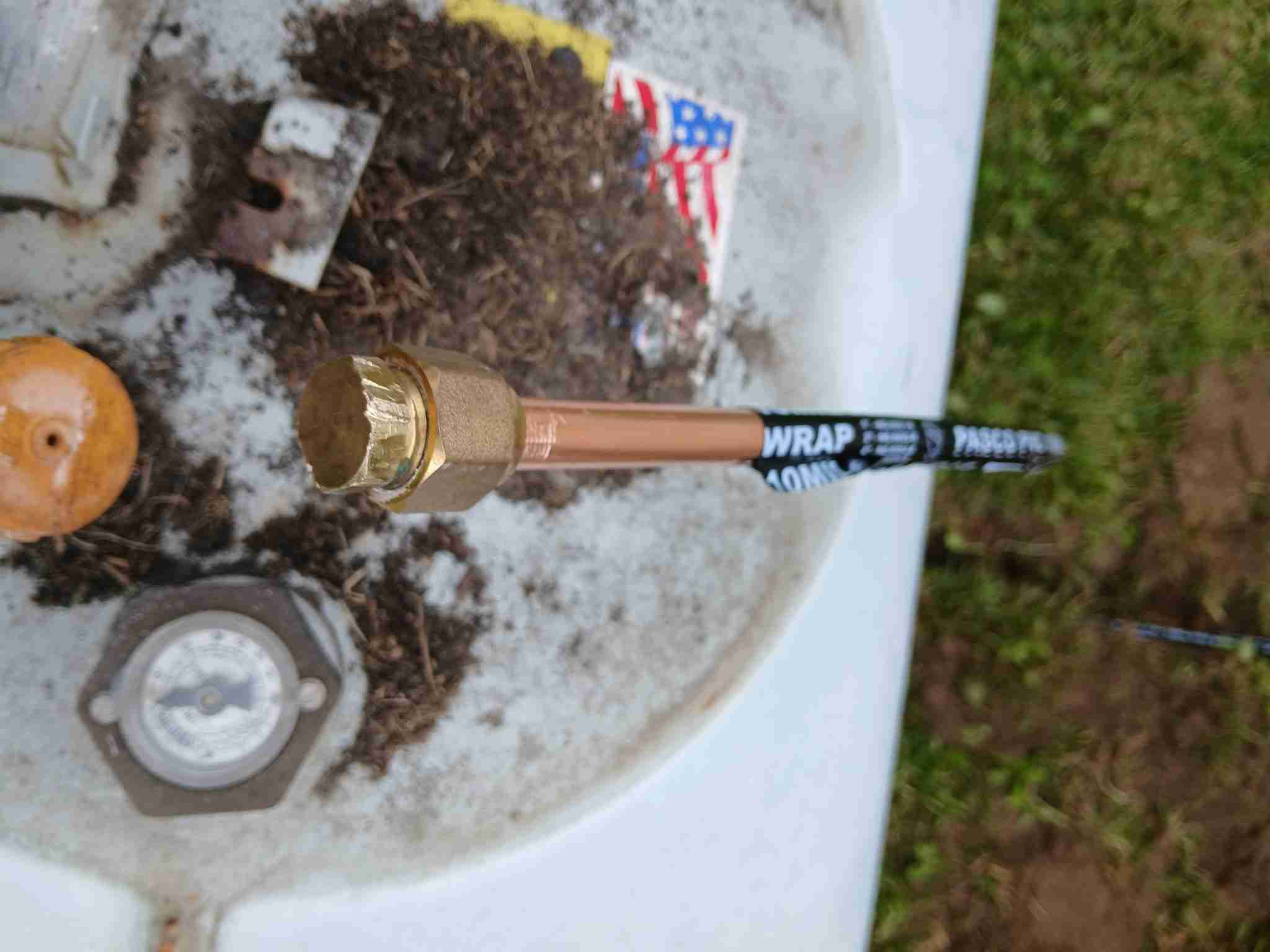 Gasline Replacement Tank