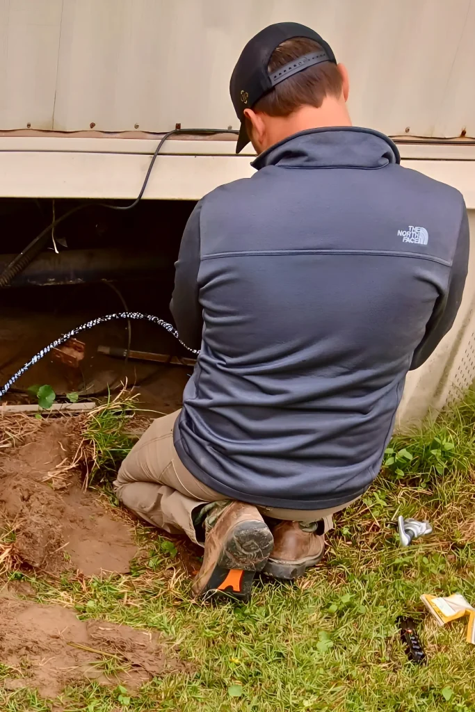 Plumber in Claxton GA | Working on a Home Plumbing Repair